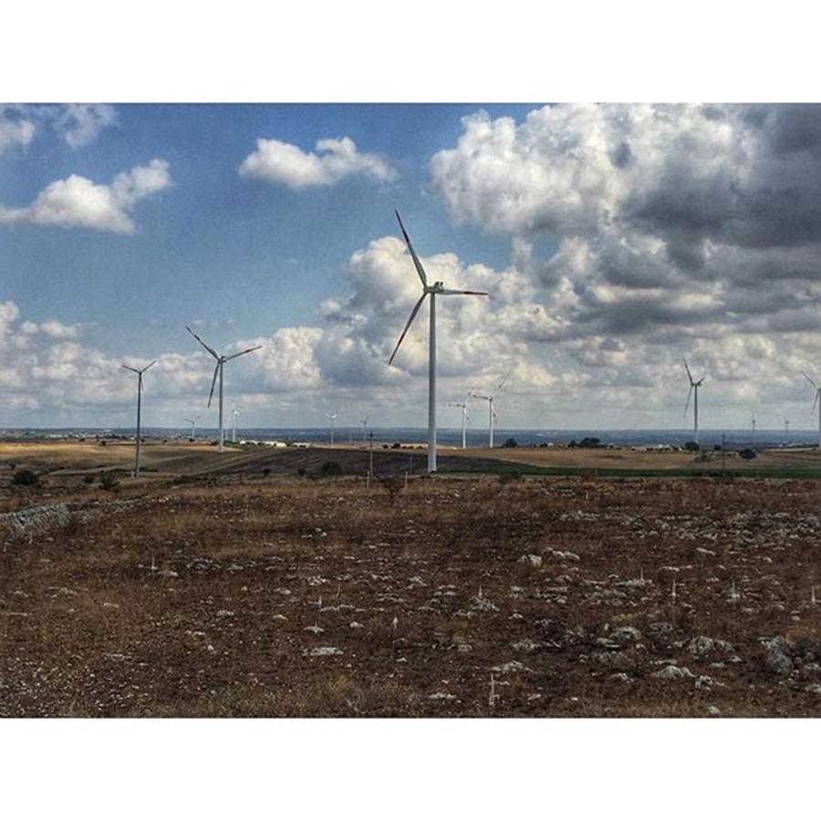 Italy Photograph - Wind Farm by Adriano La Naia