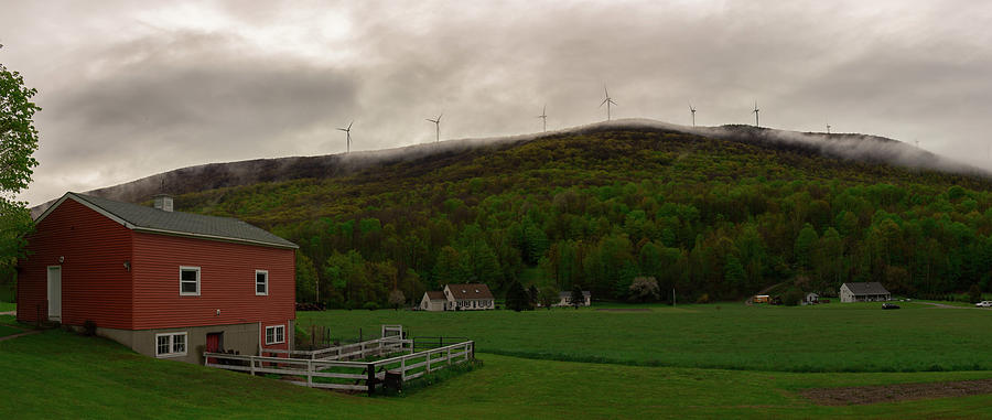 Wind Farm - Hancock Mass Photograph by Kirkodd Photography Of New England