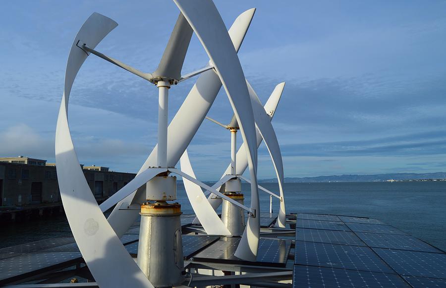 Wind Generators Photograph by Warren Thompson
