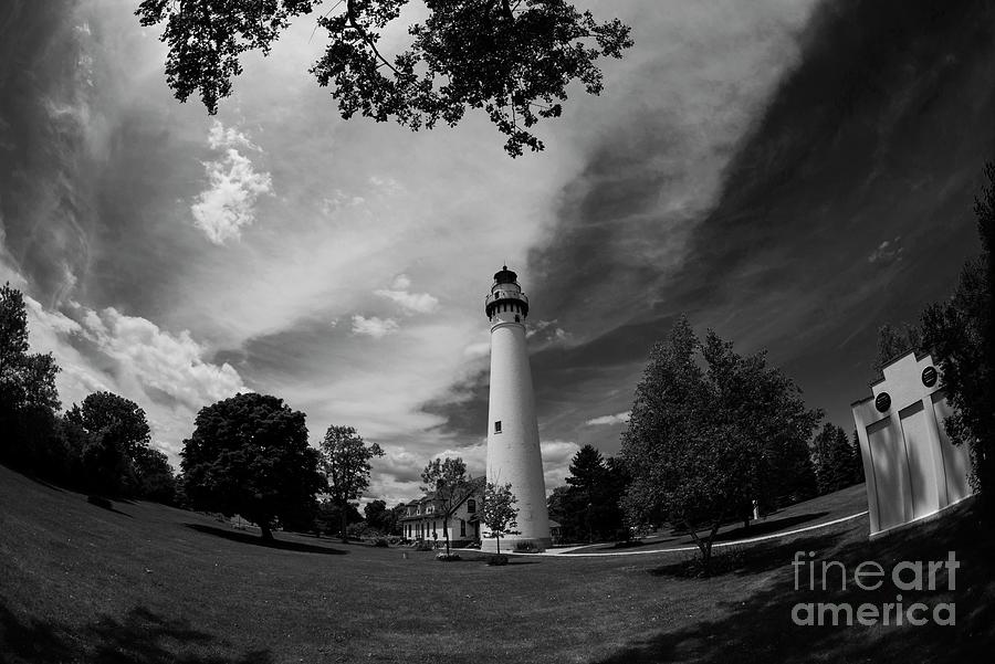 Wind Point Lighthouse - Racine Photograph by David Bearden