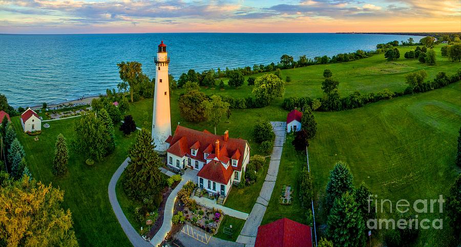 Wind Point Lighthouse Racine, WI Photograph by Vito Palmisano - Pixels