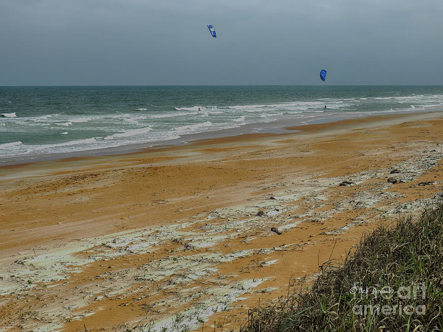 Wind Surfing In Flagler Photograph