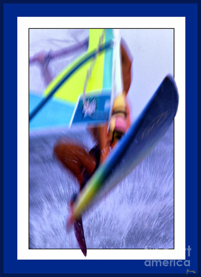 Sports Photograph - Wind Surfing by Jeff Breiman