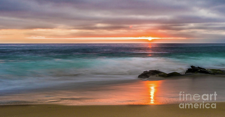 Windansea Beach at Sunset Photograph by David Levin