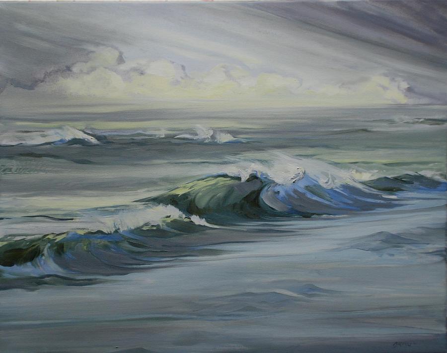 Windblown Painting by Amy Bernays - Fine Art America