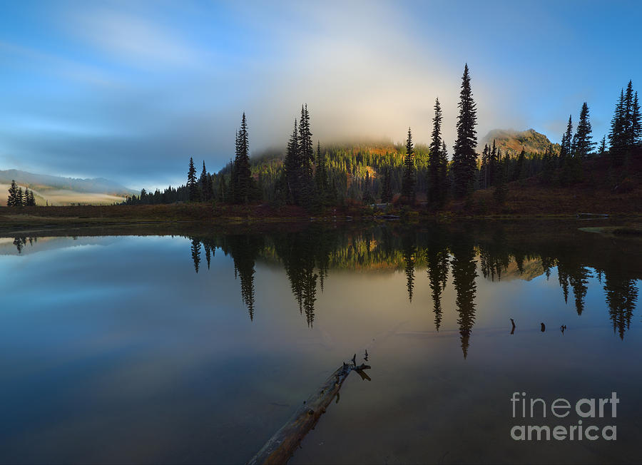 Mountain Photograph - Winddriven Sunrise by Michael Dawson