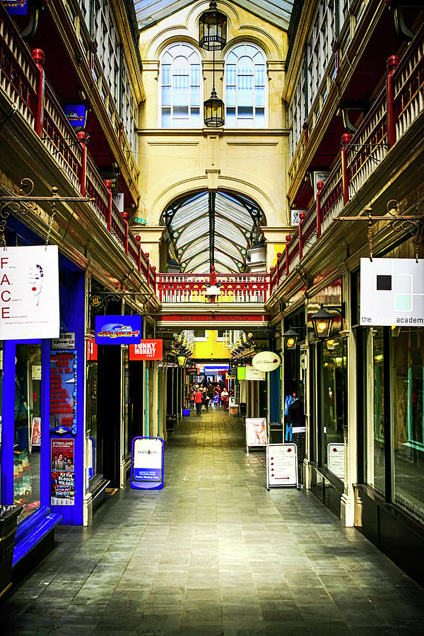 Windham shopping Arcade Cardiff Photograph by Chris Smith
