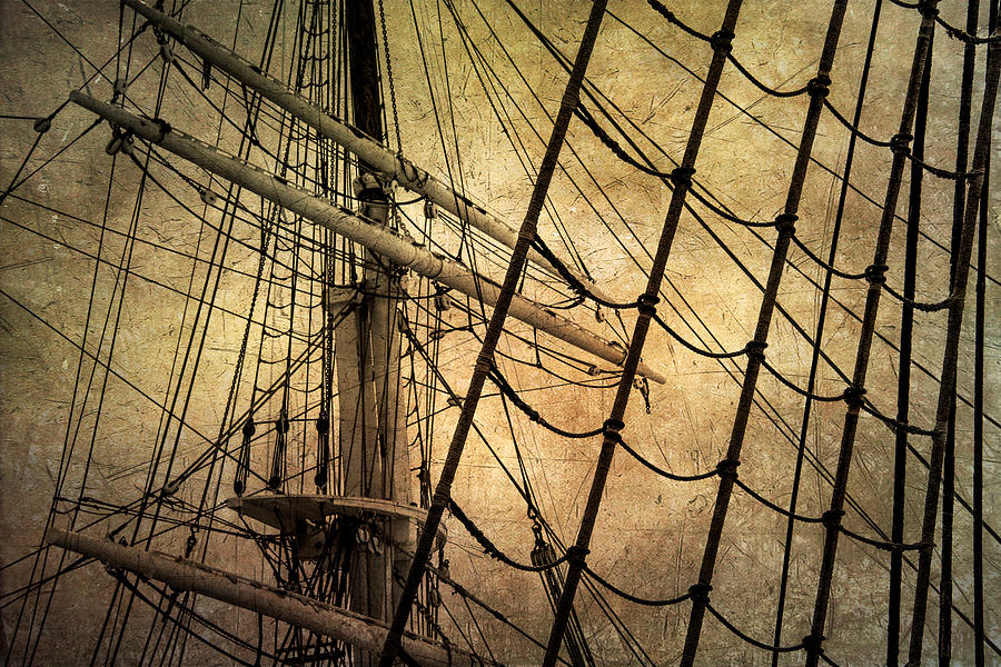 Windjammer Rigging Photograph by Fred LeBlanc