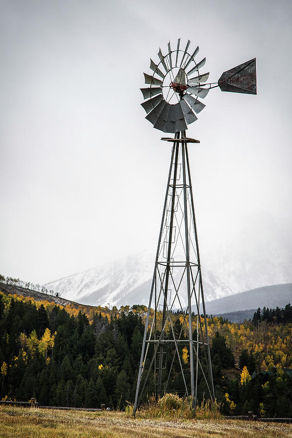 Windmill Photograph by Aaron Spong
