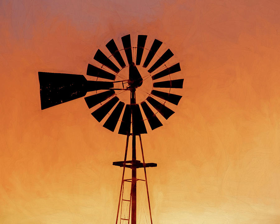 Windmill Art -003 Photograph by Rob Graham
