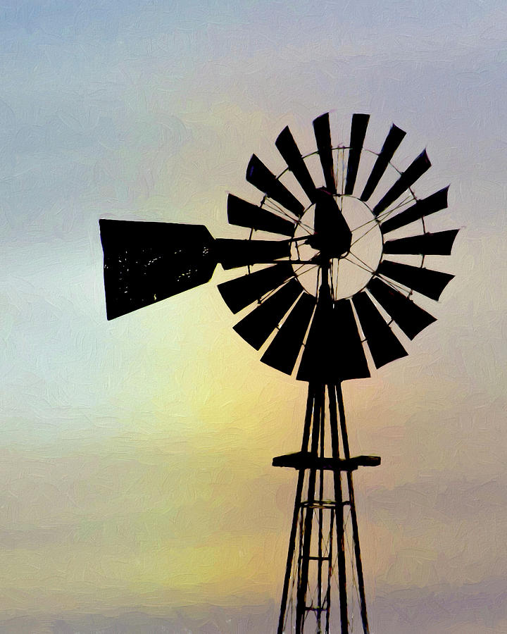 Windmill Art -004 Photograph by Rob Graham