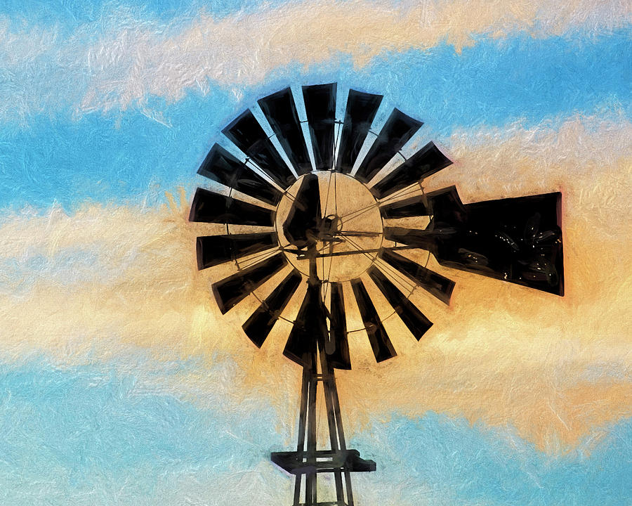 Windmill Art -006 Photograph by Rob Graham