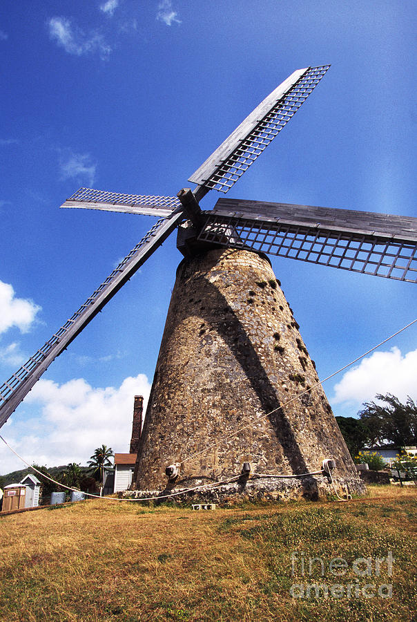 Windmill Cherry Tree Hill Photograph by Thomas R Fletcher