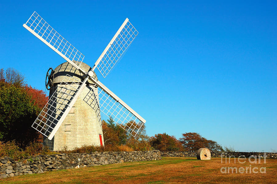 Windmill Photograph by Edward Sobuta