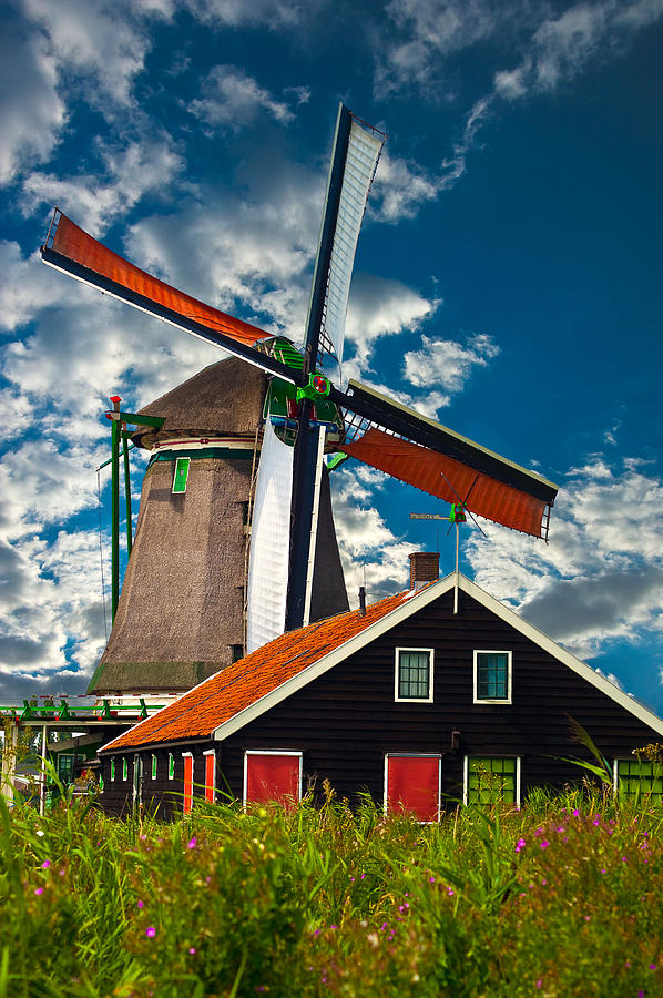 Windmill Photograph by Harry Spitz