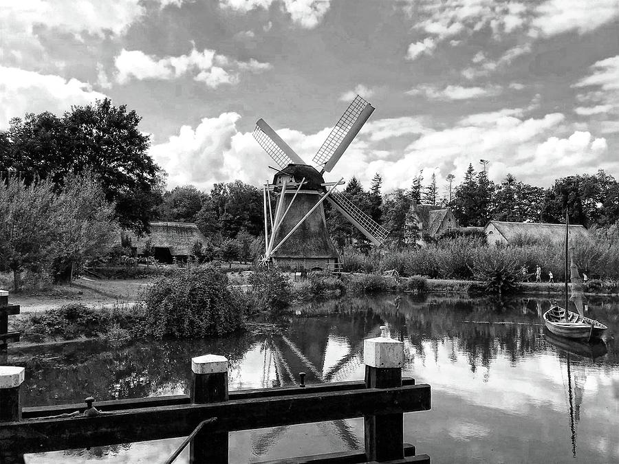 Windmill in Holland Photograph by Doc Braham
