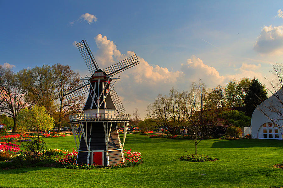 Windmill Island Garden in Holland Photograph by Ester McGuire