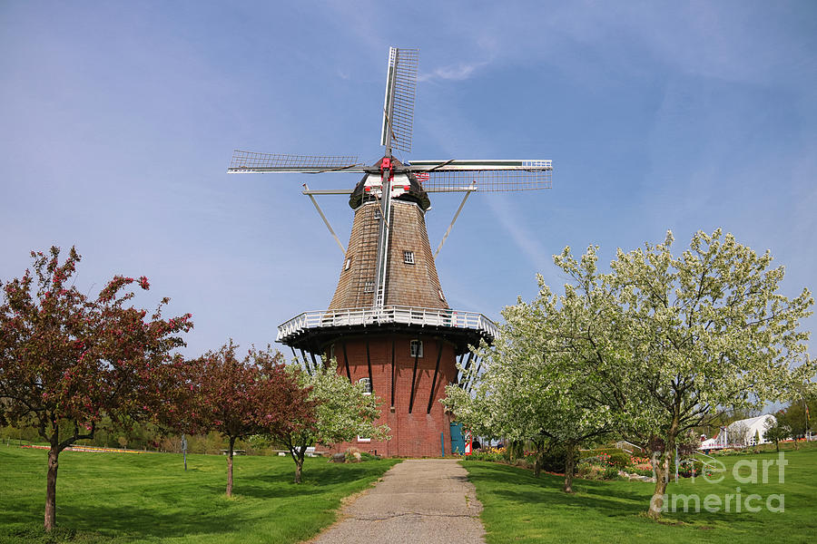 Windmill Island Gardens In May Photograph