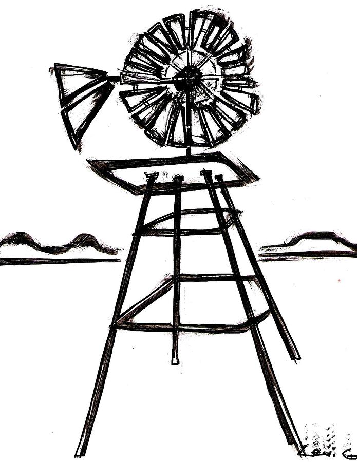 Windmill Drawing Stock Illustrations  6430 Windmill Drawing Stock  Illustrations Vectors  Clipart  Dreamstime