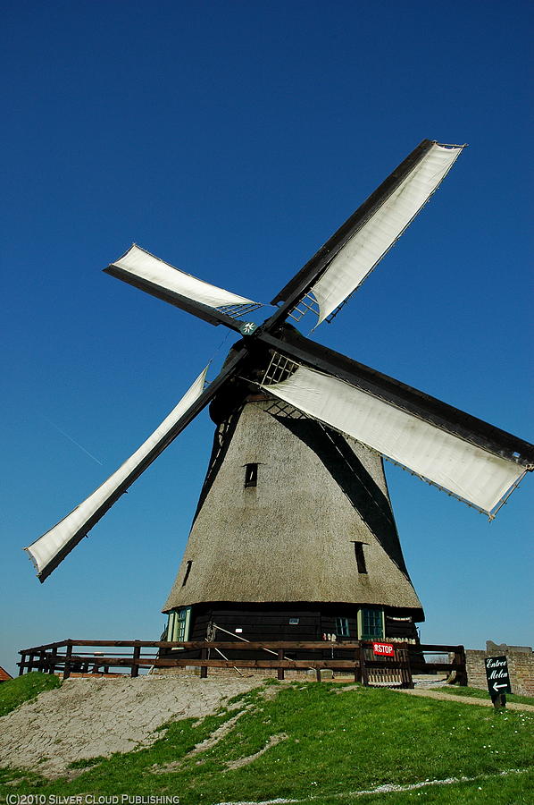 Windmill Schermer Photograph by Francois Dumas