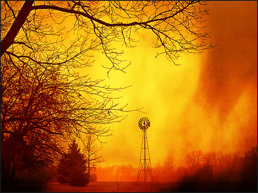 Windmill Storm by Michael L Kimble Windmill Storm by Michael L Kimble