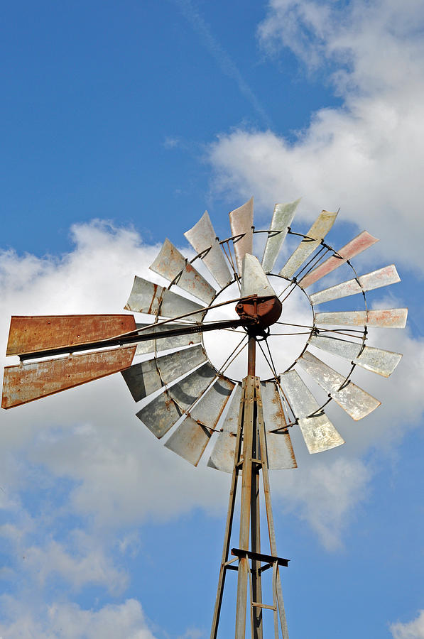 Windmill Photograph by Teresa Blanton