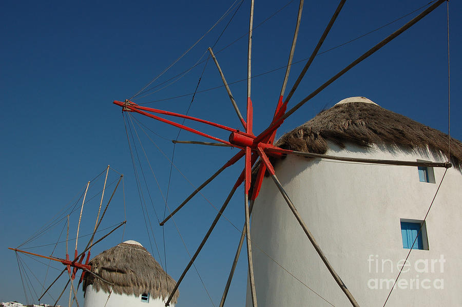 Windmills Photograph by Joe Ng