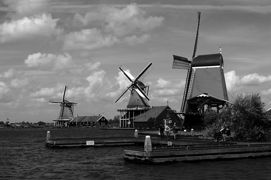 Windmills Of Holland  Photograph by Aidan Moran