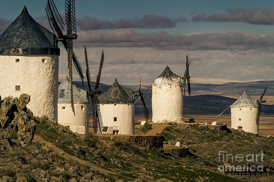 Windmills of La Mancha Photograph by Heiko Koehrer-Wagner