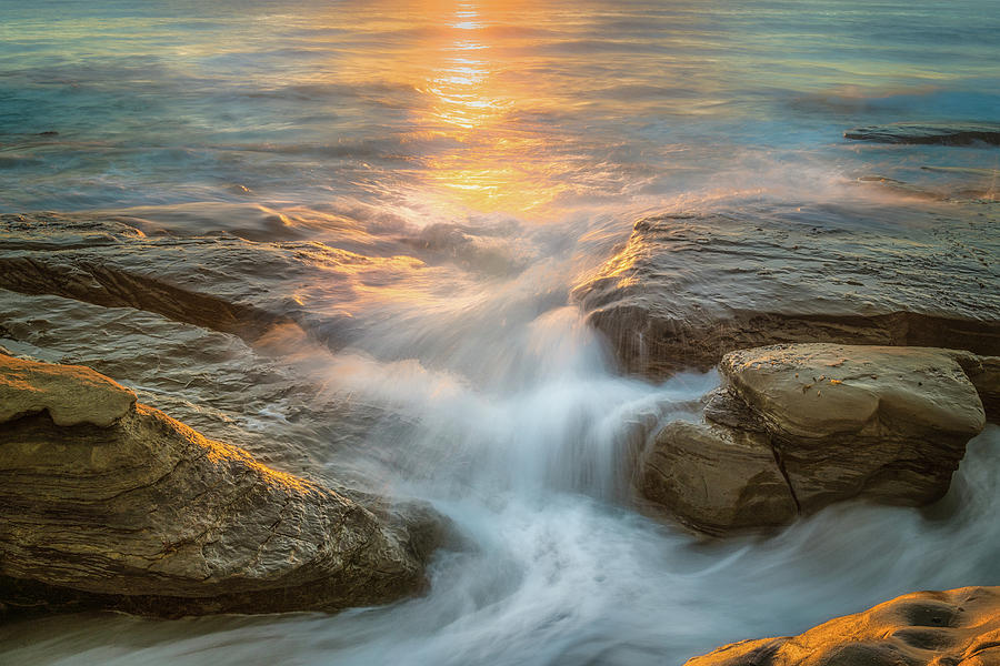 La Jolla Photograph - Windnsea Sunset by Joseph Smith La Jolla Photograph - Windnsea Sunset by Joseph Smith