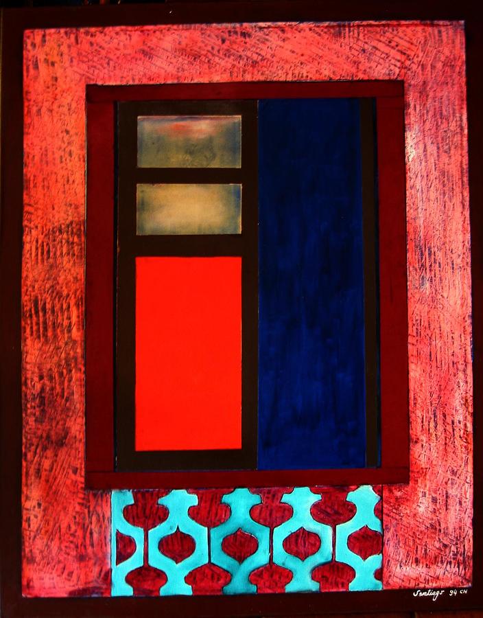 Window Painting by Adalardo Nunciato  Santiago
