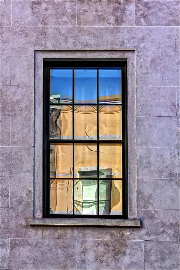 Window and Reflections Photograph by Robert Ullmann