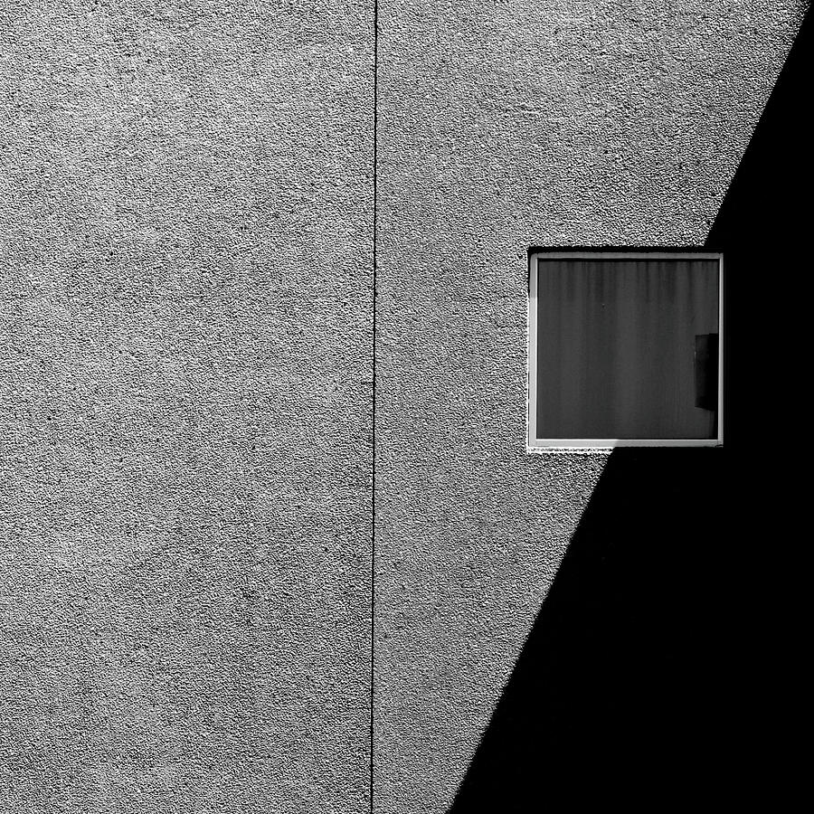 Square - Window and Shadow Photograph by Stuart Allen