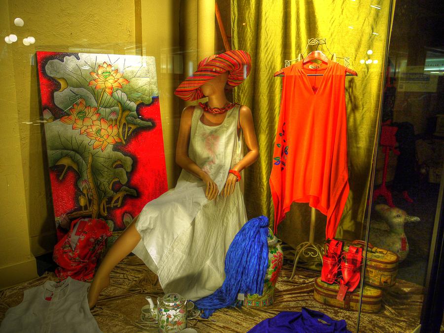 Clothing Photograph - Window Dressing by Lawrence Christopher