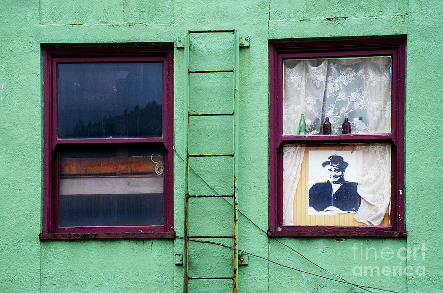 Window Humor Alaska Photograph by Bob Christopher