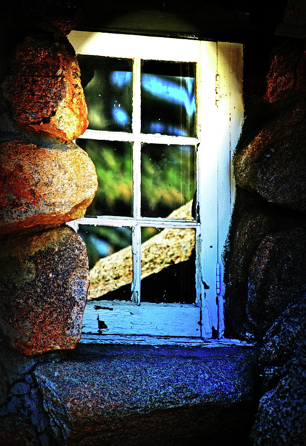 Window in Rock Photograph by Charles Benavidez