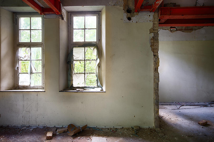 Window Light Abandoned Building Photograph by Dirk Ercken