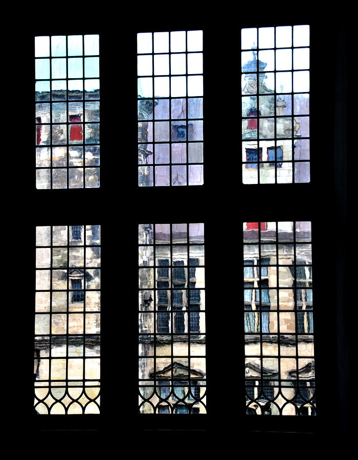  Window Magic - Kronborg - Elsinore Photograph by Jacqueline M Lewis