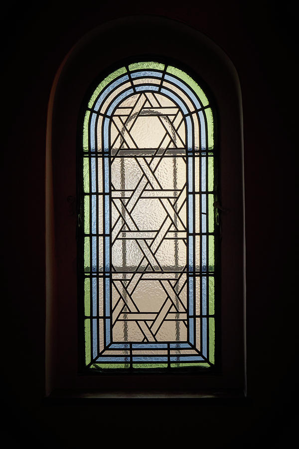 Window of the Synagoga. Prague spring 2017 Photograph by Jouko Lehto