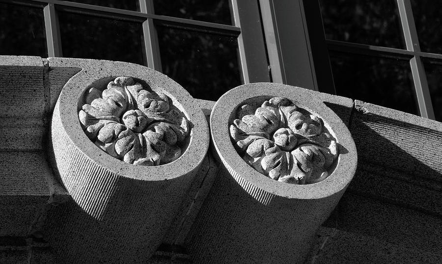 Architecture Photograph - Window Rosettes  by Richard Rizzo