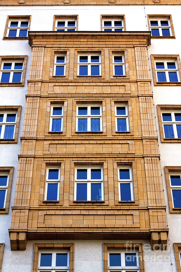 Window Style in East Berlin Photograph by John Rizzuto