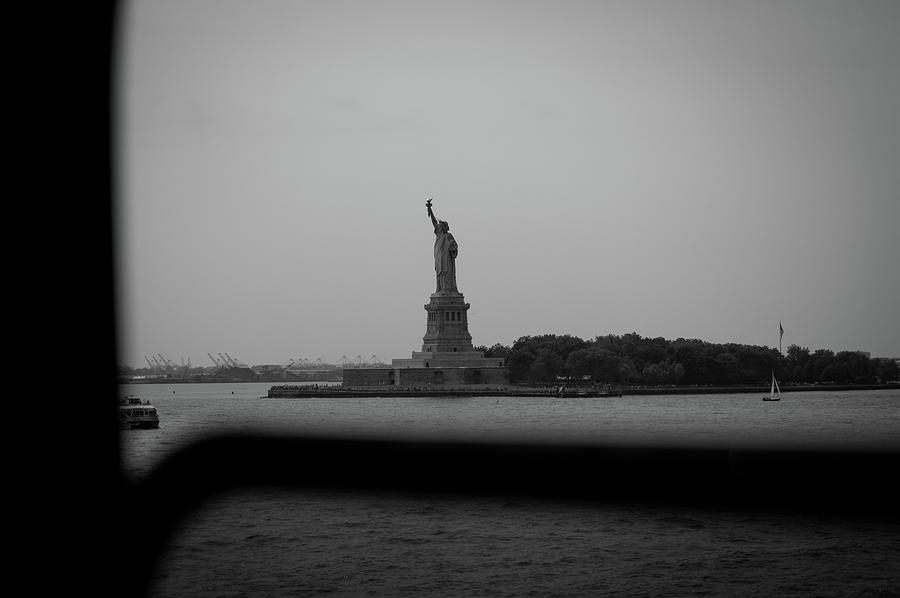 Window To Liberty Photograph by David Sutton