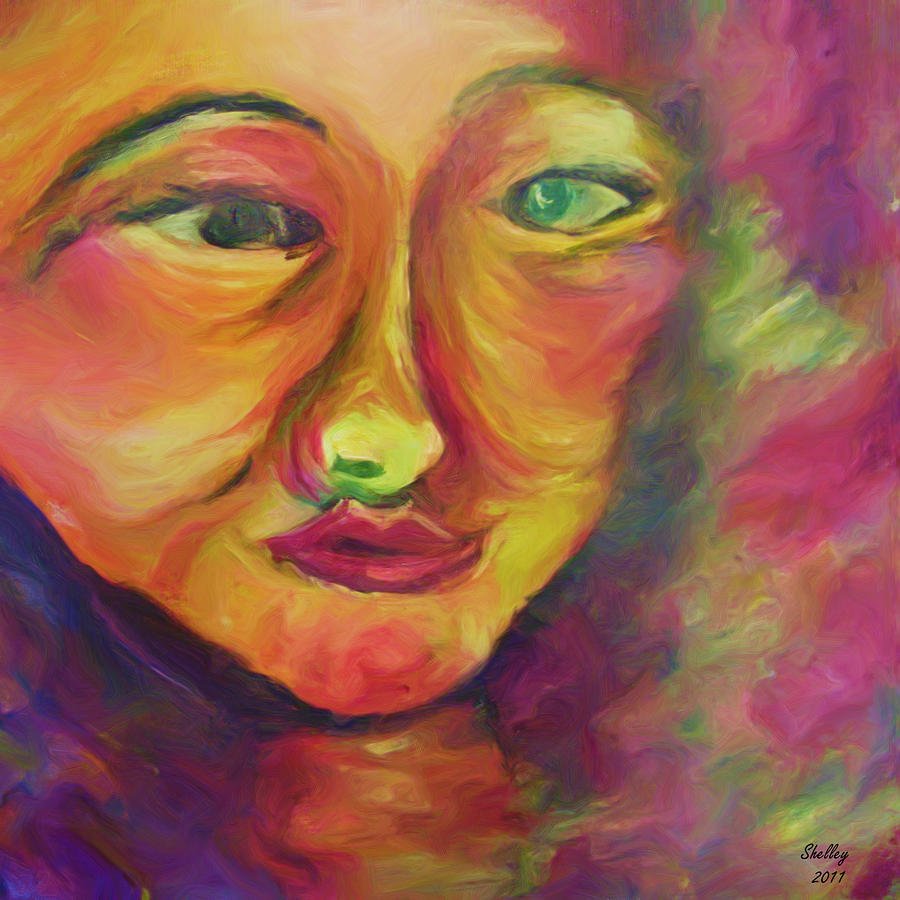 Window to my Soul Painting by Shelley Bain