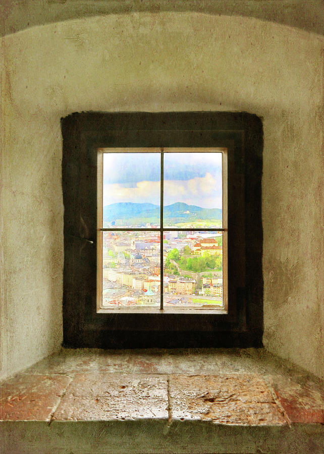 Window to Salzburg Photograph by Brooke T Ryan
