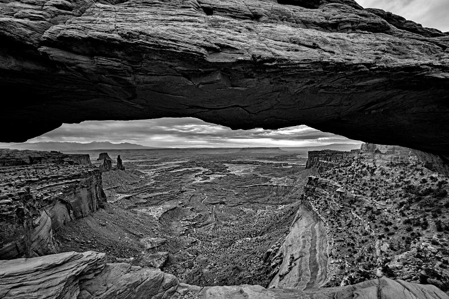 Nature Photograph - Window To The Canyon Below by Rick Berk