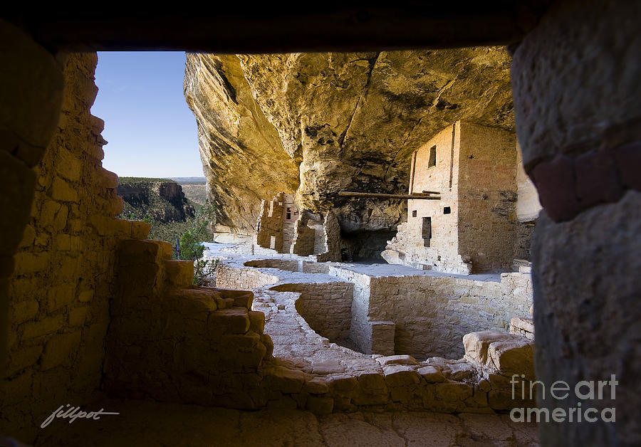 Mesa Verde National Park Photograph - Window to the Past by Bon and Jim Fillpot