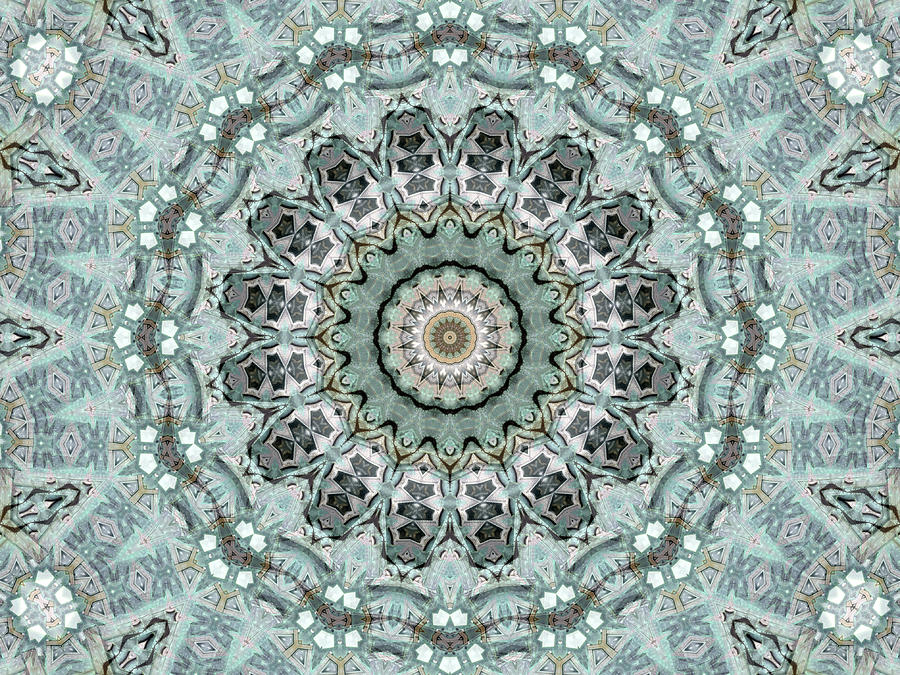 Janusian Digital Art - Window to the World Mandala by Janusian Gallery Janusian Digital Art - Window to the World Mandala by Janusian Gallery