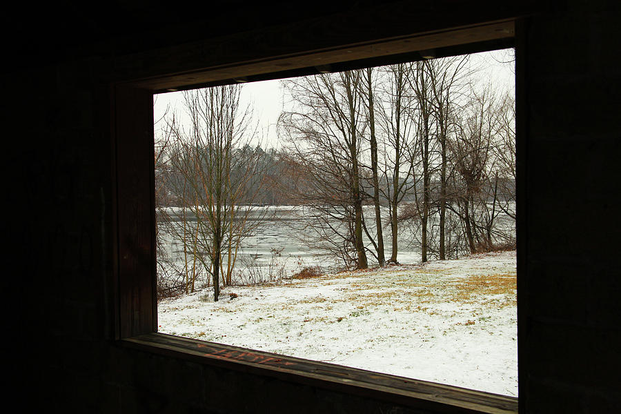 Window To Winter Photograph by Karol Livote