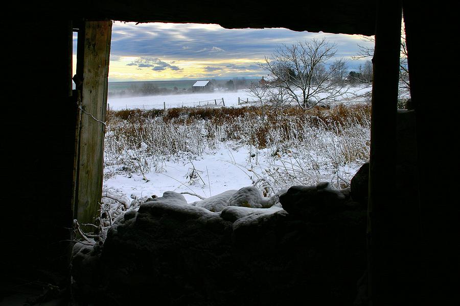 Window View Photograph by David  Hubbs