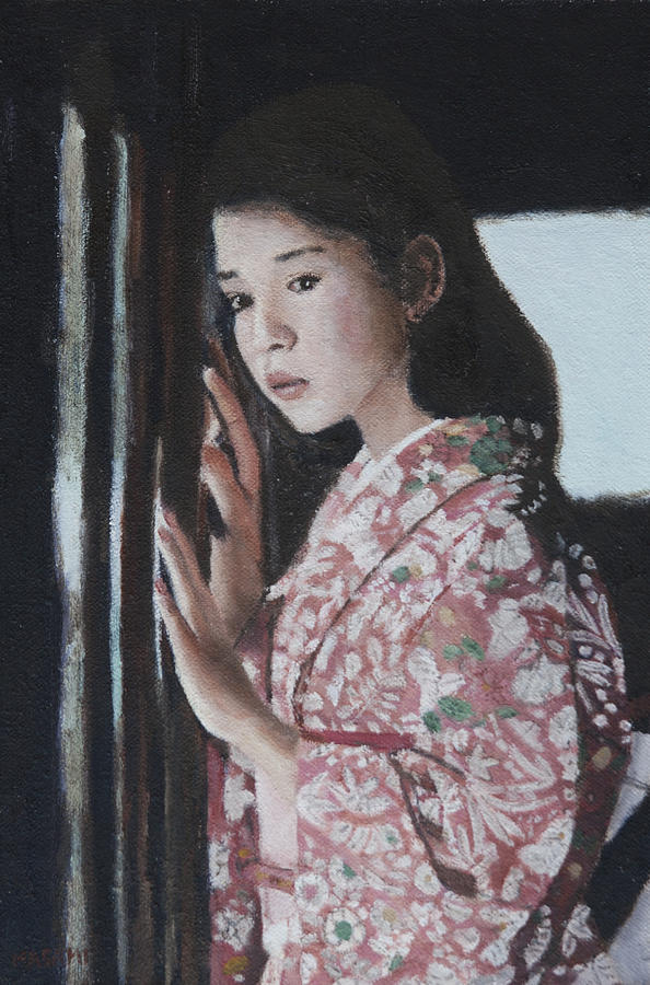 Window View Painting by Masami Iida